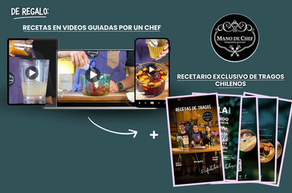 Atacameño + Recetario de Tragos de REGALO + Videos Guiados por un Chef GRATIS