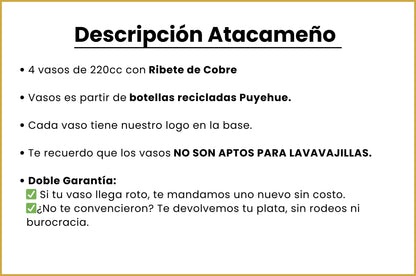 Atacameño + Recetario de Tragos de REGALO + Videos Guiados por un Chef GRATIS